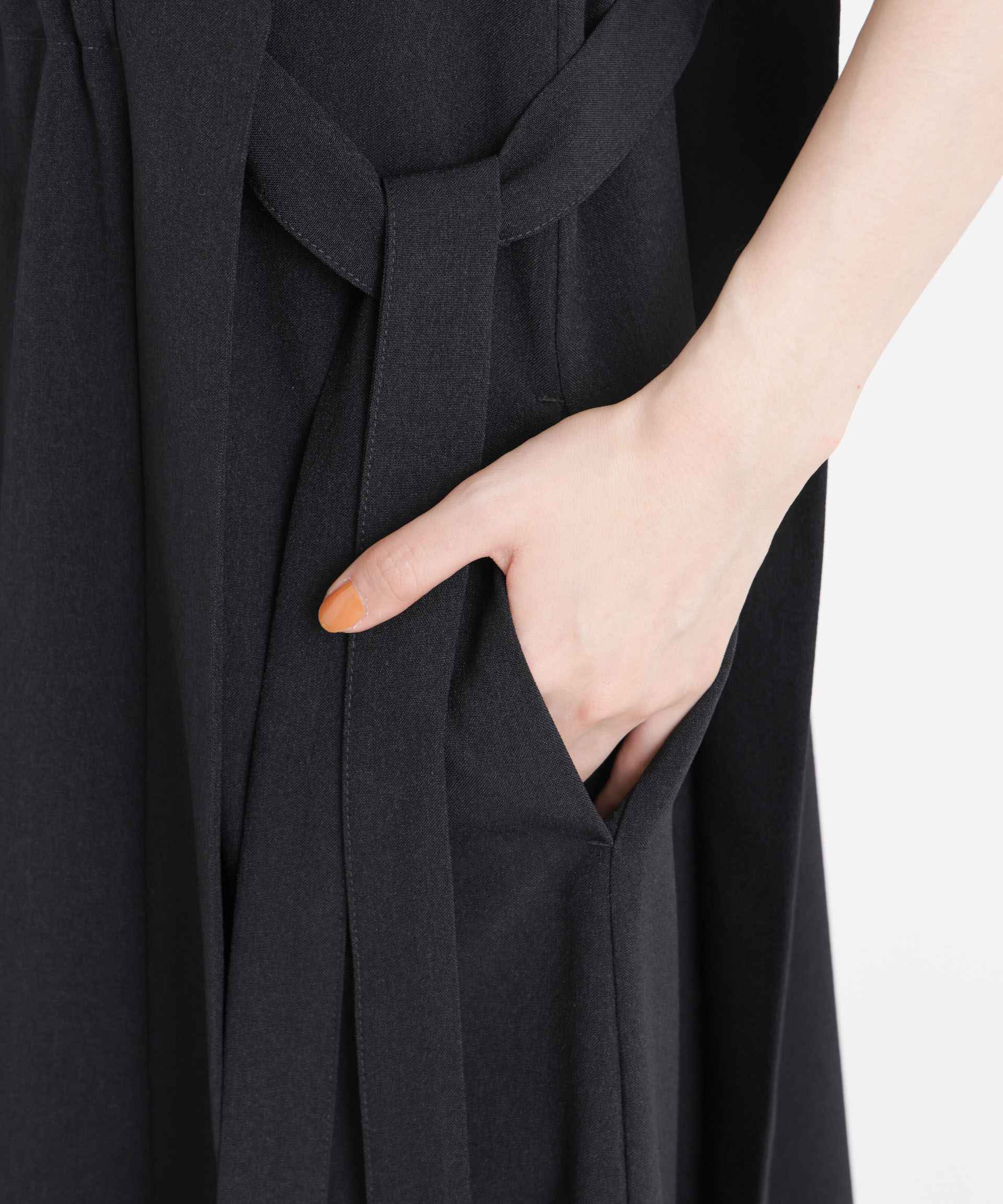 nano･universe「サイドリボンデザインノースリーブワンピース」|ワンピース|