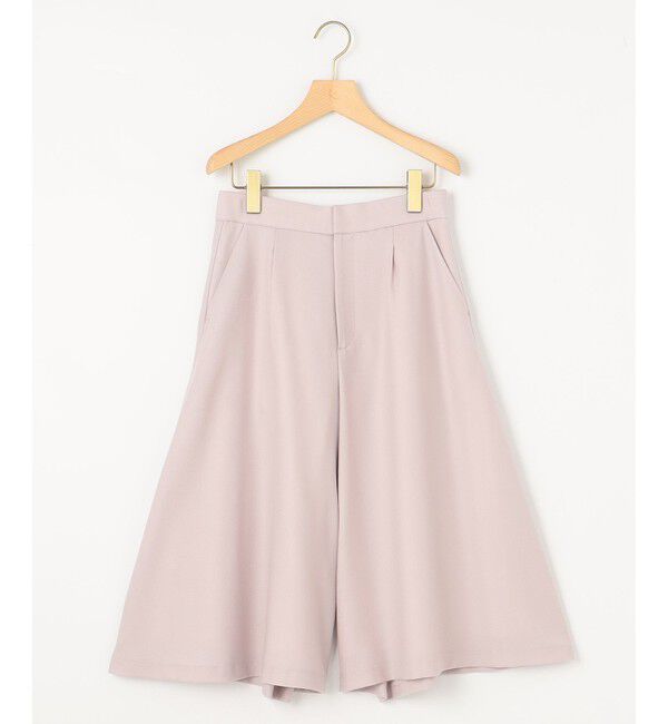 組曲「【WEB一部店舗限定】ウールジョーゼット キュロットパンツ」|キュロット|