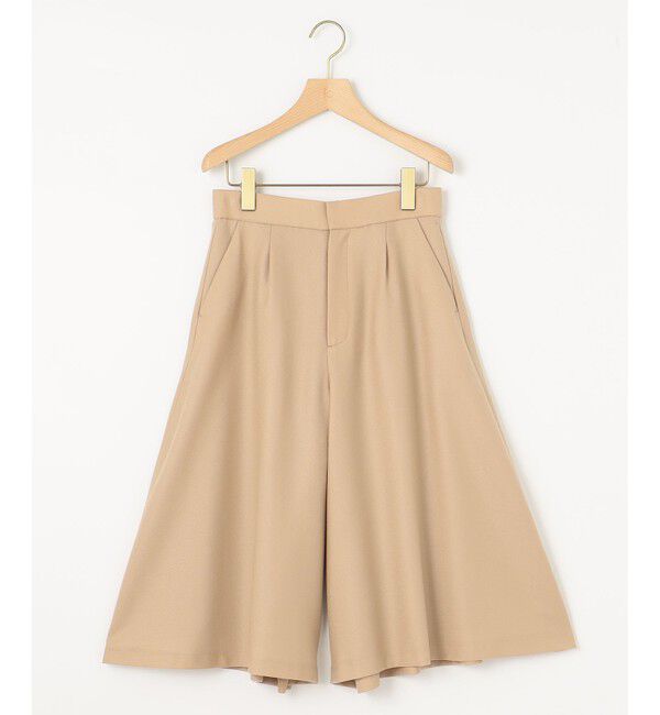 組曲「【WEB一部店舗限定】ウールジョーゼット キュロットパンツ」|キュロット|