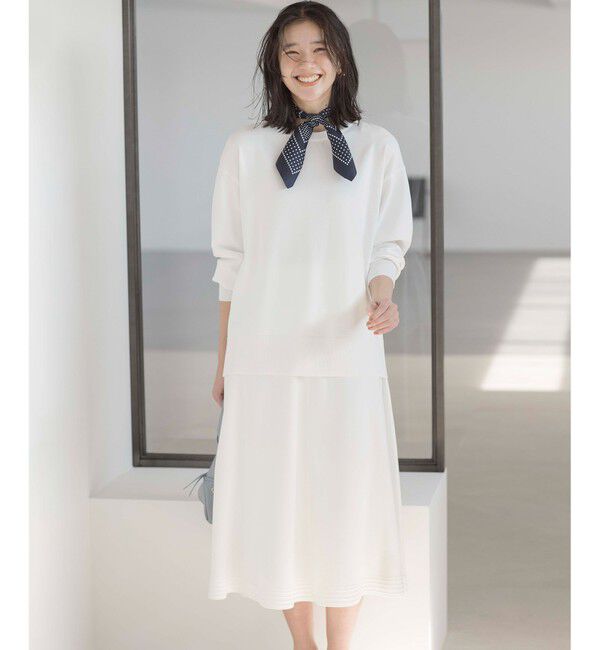 組曲「【セットアップ着用可・WEB限定カラーあり】MINA ニットフレアスカート」|スカート|