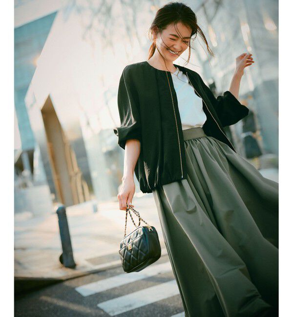 23区「ファスナー キルティング ショルダーバッグ」|ショルダー・メッセンジャー|