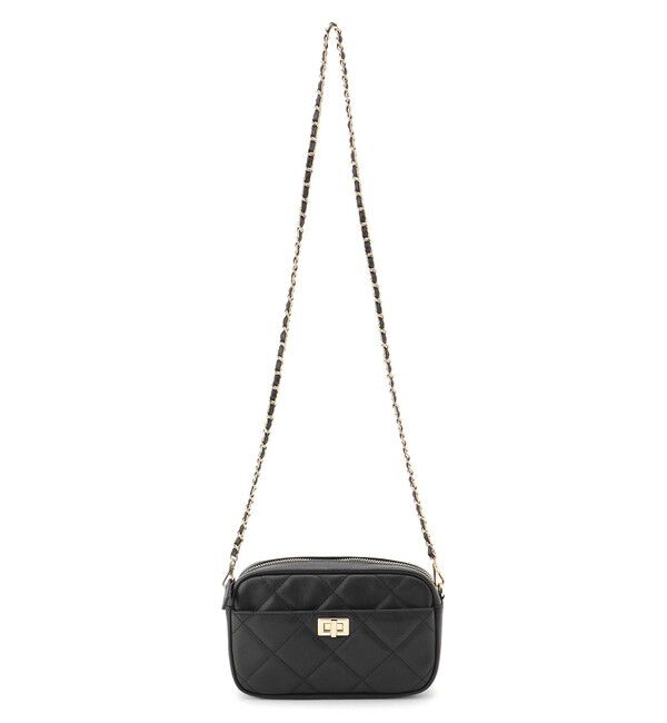 23区「ファスナー キルティング ショルダーバッグ」|ショルダー・メッセンジャー|