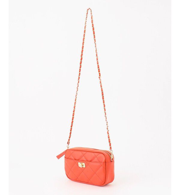 23区「ファスナー キルティング ショルダーバッグ」|ショルダー・メッセンジャー|