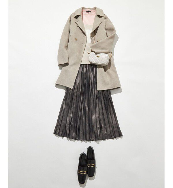 23区「ファスナー キルティング ショルダーバッグ」|ショルダー・メッセンジャー|