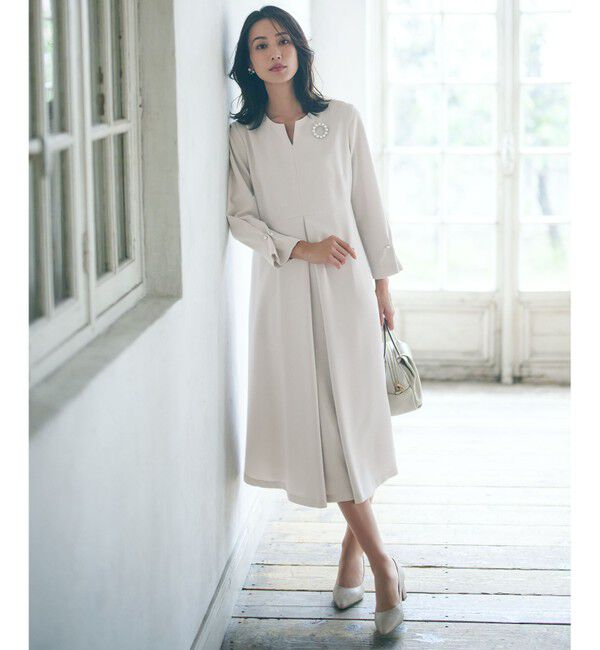 23区「【VERYコラボ 】トリアセダブルジョーゼット ワンピース」|ワンピース|