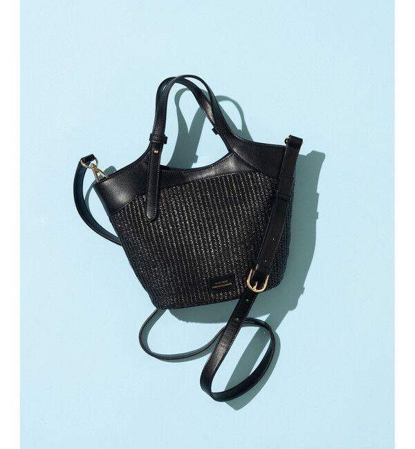 23区「雑材 ショルダーバッグ」|ショルダー・メッセンジャー|ﾌﾞﾗｯｸ&times;ﾌ