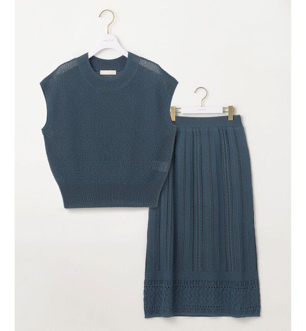 any SiS「【2点セット】ニット セットアップ」|スーツ|