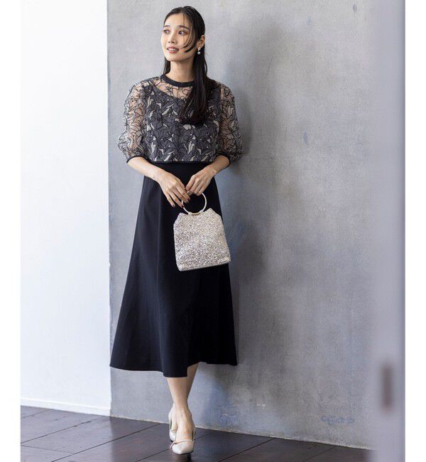 ANY SIS「【2WAY】リングメタルスパンコール ショルダーバッグ」|ショルダー・メッセンジャー|