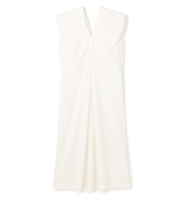 BEIGE,「【洗える】SCALA / コットンリネンボリュームスリーブワンピース」|ワンピース|
