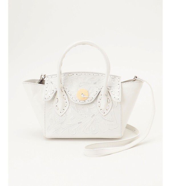  「mini celia」|ショルダー・メッセンジャー|ホワイト