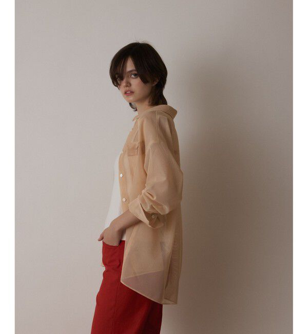 Diagram「メッシュオーバーシャツ」|シャツ・ブラウス|