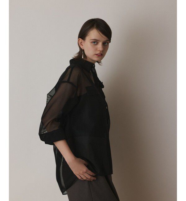 Diagram「メッシュオーバーシャツ」|シャツ・ブラウス|