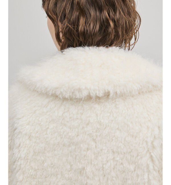 GRACE CONTINENTAL「フェイクファーPコート」|ピーコート|