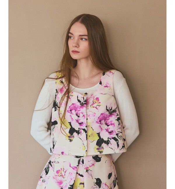 Grace Class「ボタニカルセパレートドレス」|スーツ|