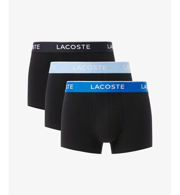 LACOSTE「３パックストレッチコットントランクボクサーショーツ / ボクサーパンツ」|インナー|
