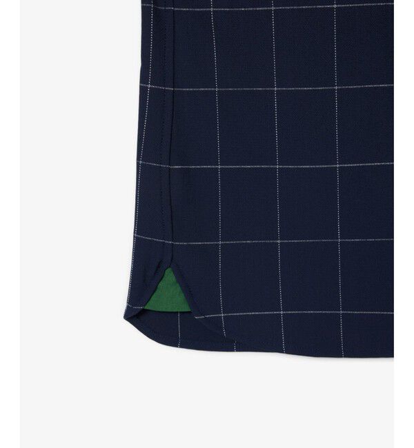 LACOSTE「ウィンドウペーンチェックジャージシャツ」|シャツ・ブラウス|