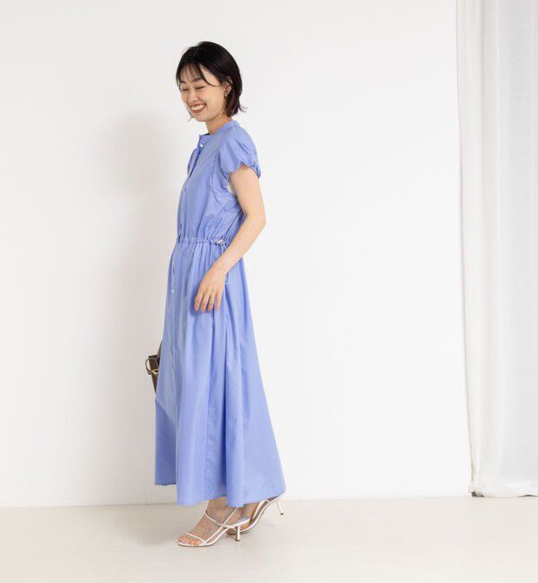 NOLLEY'S「ドロストシャツワンピース」|ワンピース|