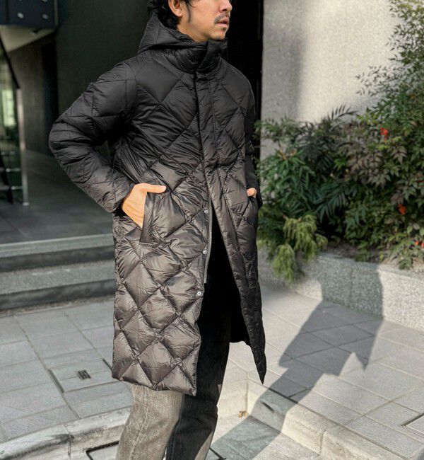NOLLEY'S goodman「【TAION/タイオン】CITY PACKABLE HOOD LONG DOWN JKT 25AW」|ダウン|