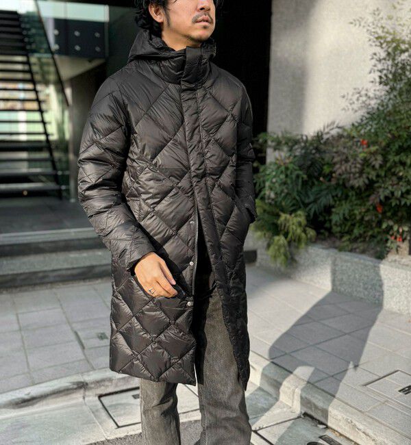 NOLLEY'S goodman「【TAION/タイオン】CITY PACKABLE HOOD LONG DOWN JKT 25AW」|ダウン|