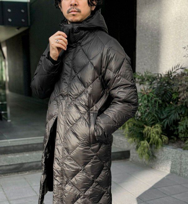 NOLLEY'S goodman「【TAION/タイオン】CITY PACKABLE HOOD LONG DOWN JKT 25AW」|ダウン|