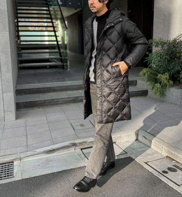 NOLLEY'S goodman「【TAION/タイオン】CITY PACKABLE HOOD LONG DOWN JKT 25AW」|ダウン|