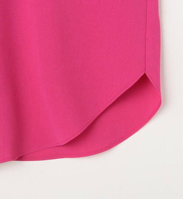 NOLLEY'S sophi「ドレープツイルオープンカラーシャツ」|シャツ・ブラウス|