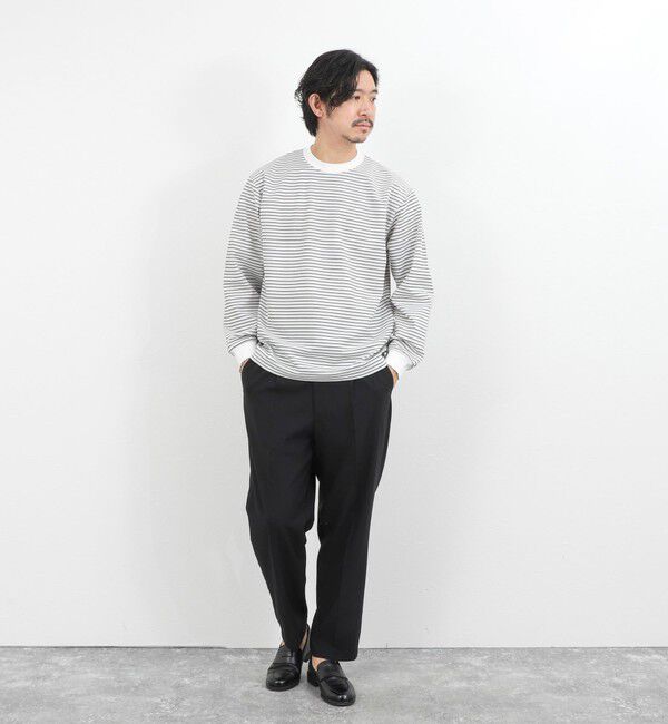 NOLLEY'S goodman「シルケットボーダーロンＴ 26SS」|Tシャツ・カットソー|