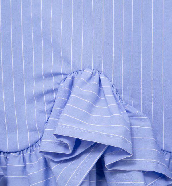 NOLLEY'S「【WEB限定】ウォッシャブルペプラムフリル2WAYブラウス」|シャツ・ブラウス|