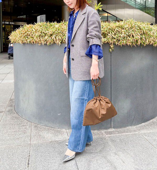 NOLLEY'S「ウォッシャブルカラミオーバージャケット」|テーラードジャケット|