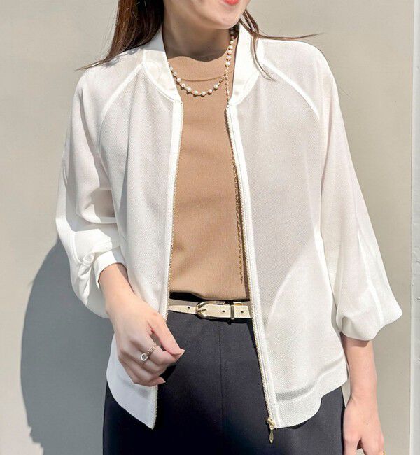 NOLLEY'S sophi「《手洗い可能》マルチファンクションハイネックノースリーブプルオーバー」|ニット・セーター|