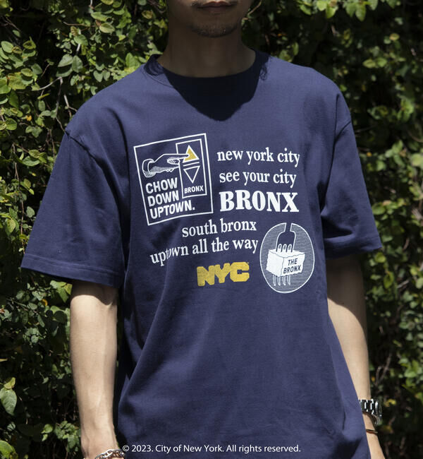 GLOSTER「【GOOD ROCK SPEED/グッドロックスピード】NYCプリントTシャツ」|Tシャツ・カットソー|