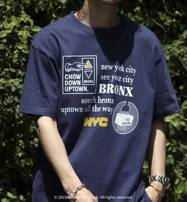 GLOSTER「【GOOD ROCK SPEED/グッドロックスピード】NYCプリントTシャツ」|Tシャツ・カットソー|