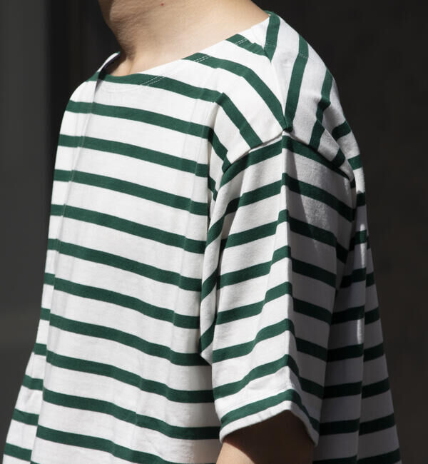 GLOSTER「【GLOSTER/グロスター】バスクシャツ ボーダーTシャツ ショートスリーブ」|Tシャツ・カットソー|