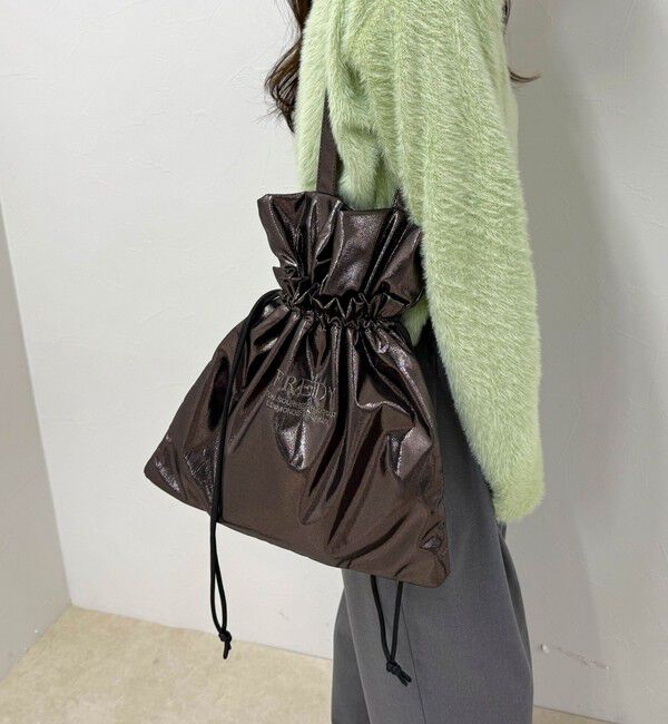 fredy emue「シャイニーアウトポケット刺しゅうトートバッグ」|トートバッグ|