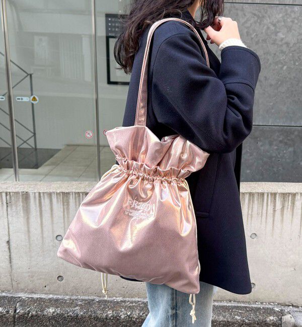 fredy emue「シャイニーアウトポケット刺しゅうトートバッグ」|トートバッグ|