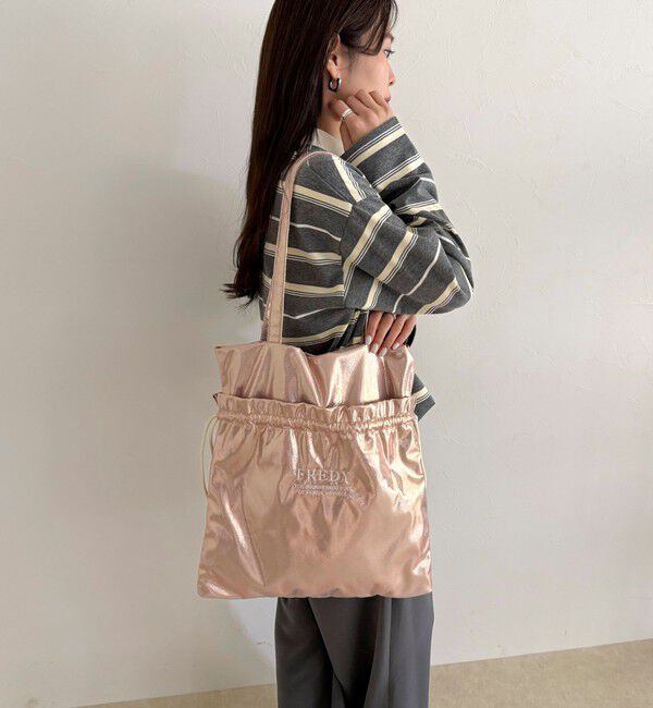 fredy emue「シャイニーアウトポケット刺しゅうトートバッグ」|トートバッグ|
