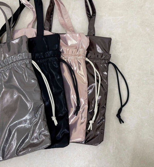 fredy emue「シャイニーアウトポケット刺しゅうトートバッグ」|トートバッグ|