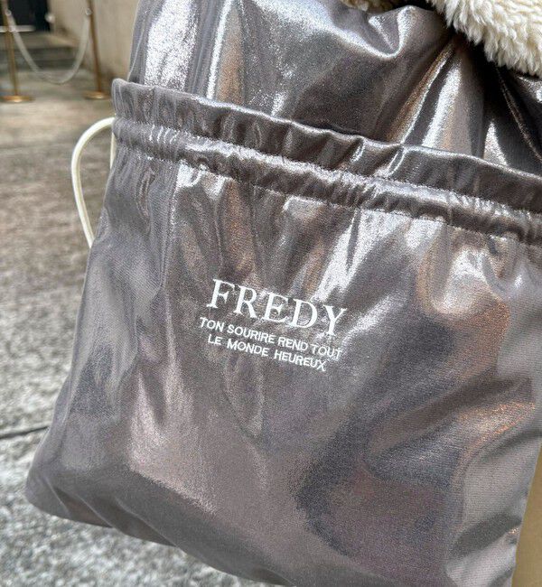 fredy emue「シャイニーアウトポケット刺しゅうトートバッグ」|トートバッグ|