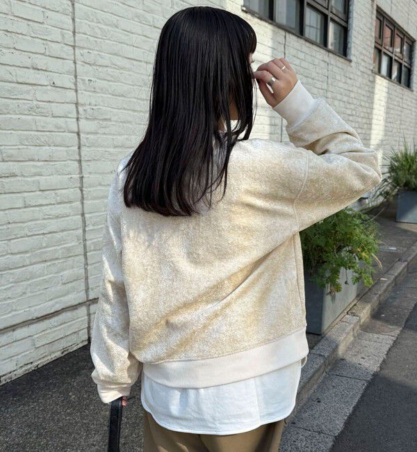 fredy emue「モールニットソーハーフジッププルオーバー」|Tシャツ・カットソー|