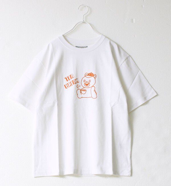 FREDY MAC「【マックT】【MACBEAR TEA BREAK】original body T-shirts」|Tシャツ・カットソー|ホワイト