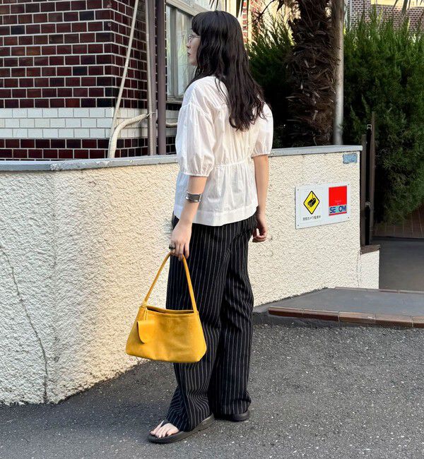 fredy emue「フロントリボンブラウス」|シャツ・ブラウス|