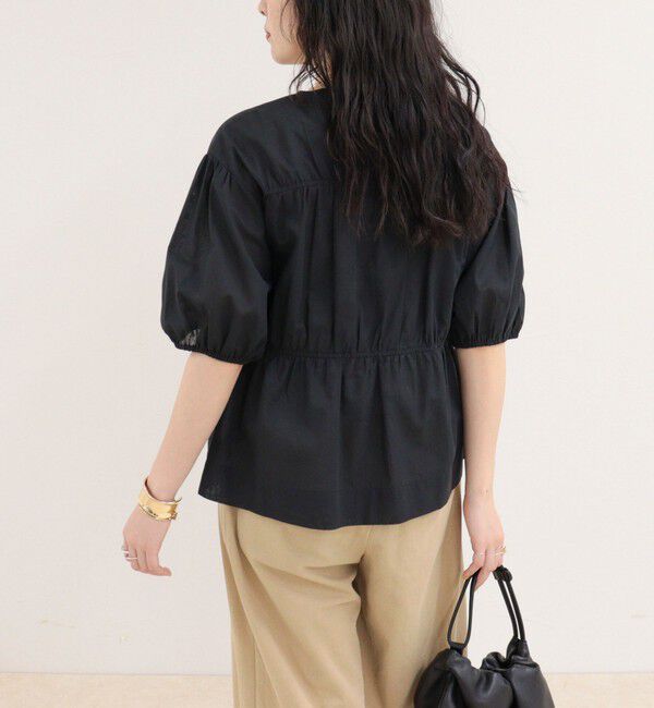 fredy emue「フロントリボンブラウス」|シャツ・ブラウス|