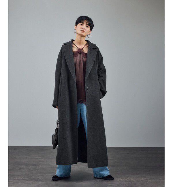 SALON adam et rope'「ピュアカシミヤナロートレンチコート」|トレンチコート|