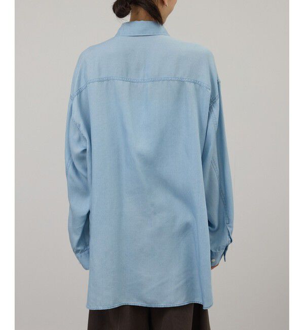 SALON adam et rope'「デニムライクシャツ / セットアップ対応」|シャツ・ブラウス|