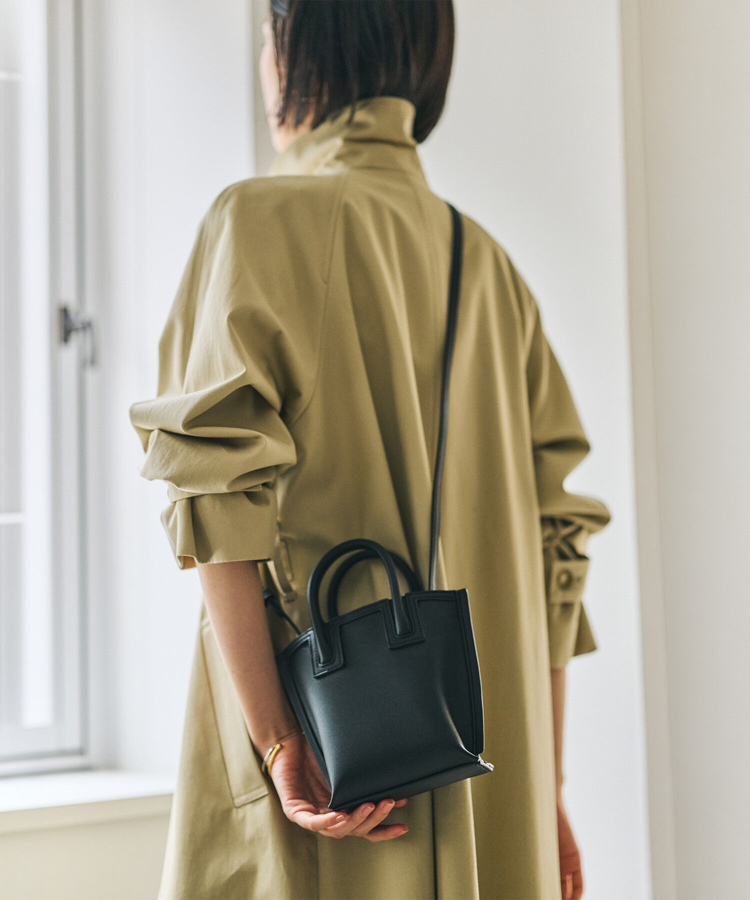 ROPE「【E'POR】【WEB限定】Ree BAG Mini/超軽量・26SS」|ショルダー・メッセンジャー|ブラック(01)