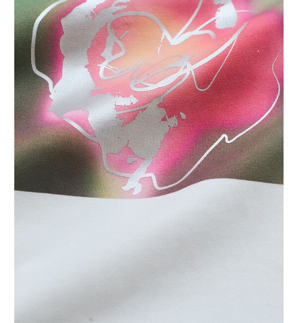 VIS「【接触冷感】箔グラフィックアートTシャツ」|Tシャツ・カットソー|