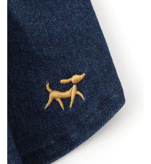 ROPE PICNIC PASSAGE「【DOG】襟付きデニムワンピース」|その他|