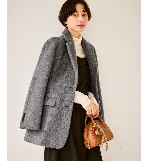 Rope&rsquo;Picnic「シャギーテーラードジャコット」|テーラードジャケット|