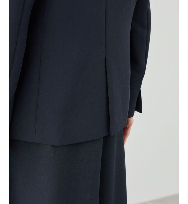 Rope&rsquo;Picnic「360&deg;ウルトラストレッチ ノーカラージャケット/UVカット・花粉ガード・入卒式・セットアップ対応」|ノーカラージャケット|