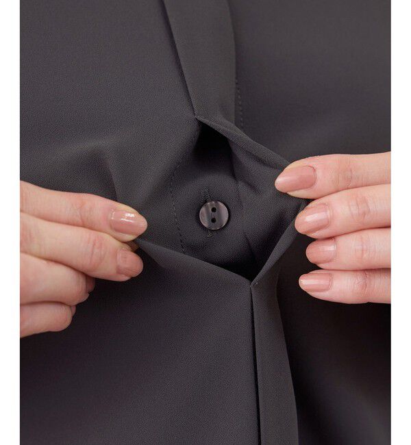 Rope&rsquo;Picnic「配色ダブルカラーブラウス」|シャツ・ブラウス|